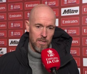 百家乐pp下载地址-滕哈赫：我们掌控了比赛 本应扩大领先优势